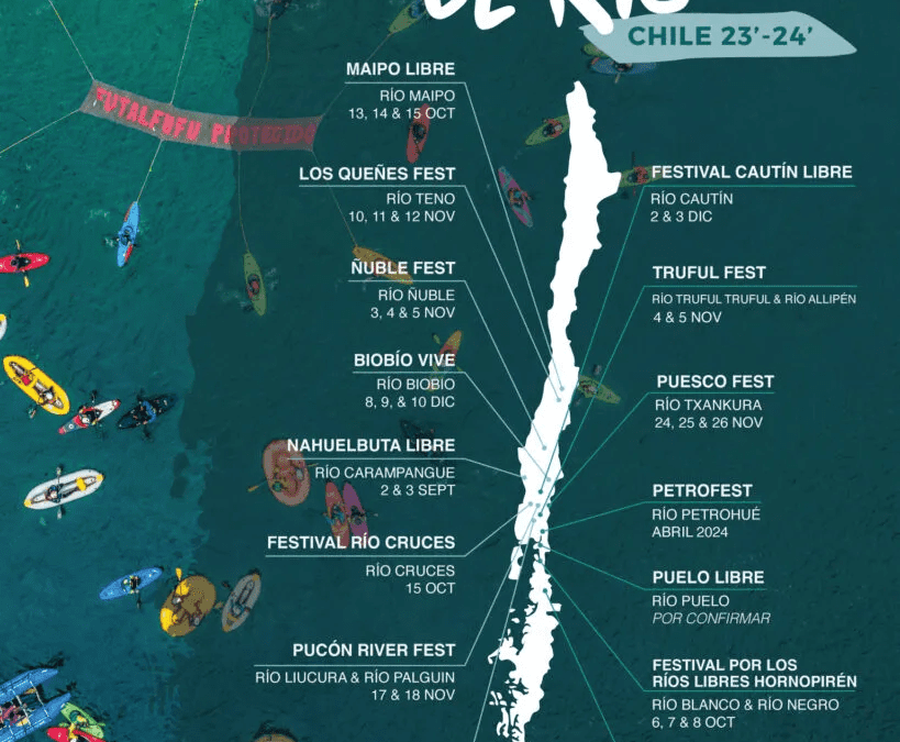 Vuelve el circuito de festivales de río en Chile